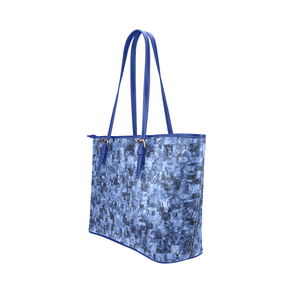 Patched Glory Leather Tote Bag/Large (Model 1651)
