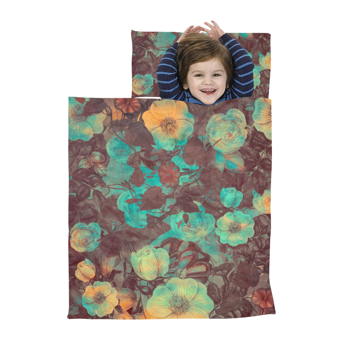 flowers #flowers #pattern Kids' Sleeping Bag