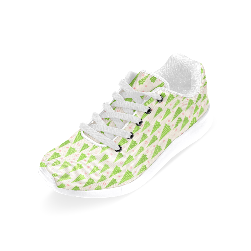 Christmas Trees Forest Women’s Running Shoes (Model 020)