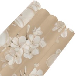 delicate floral pattern,softly Gift Wrapping Paper 58"x 23" (5 Rolls)