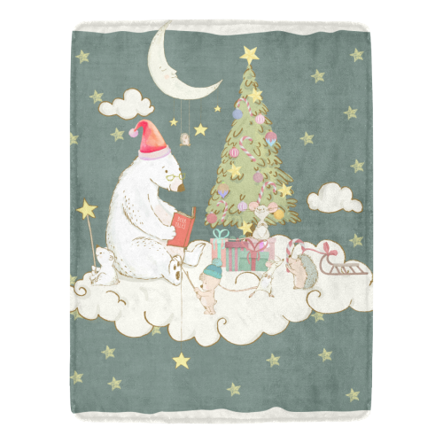 Cute Christmas Dreams Ultra-Soft Micro Fleece Blanket 60"x80"