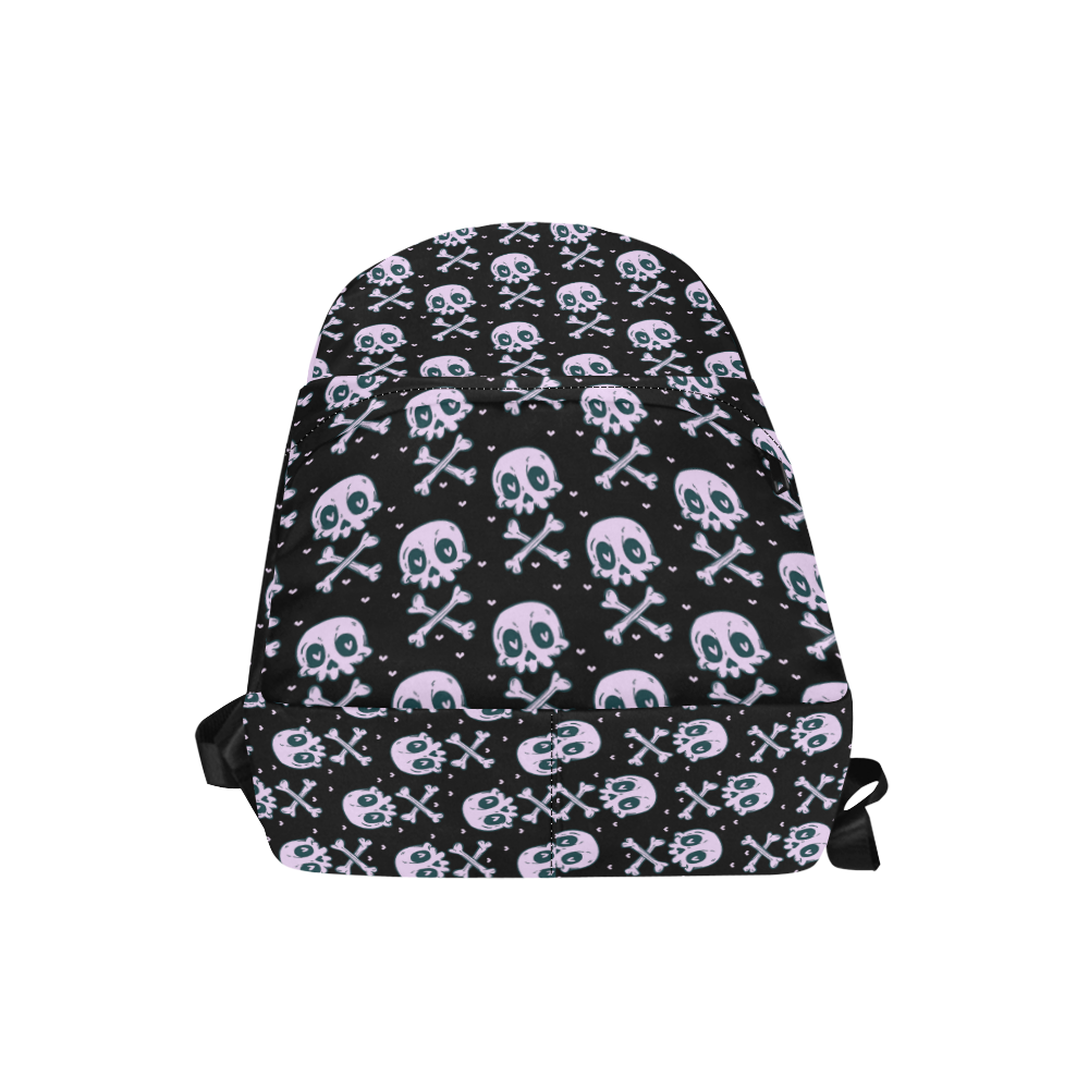 Skulls_ Backpack Unisex Classic Backpack (Model 1673)