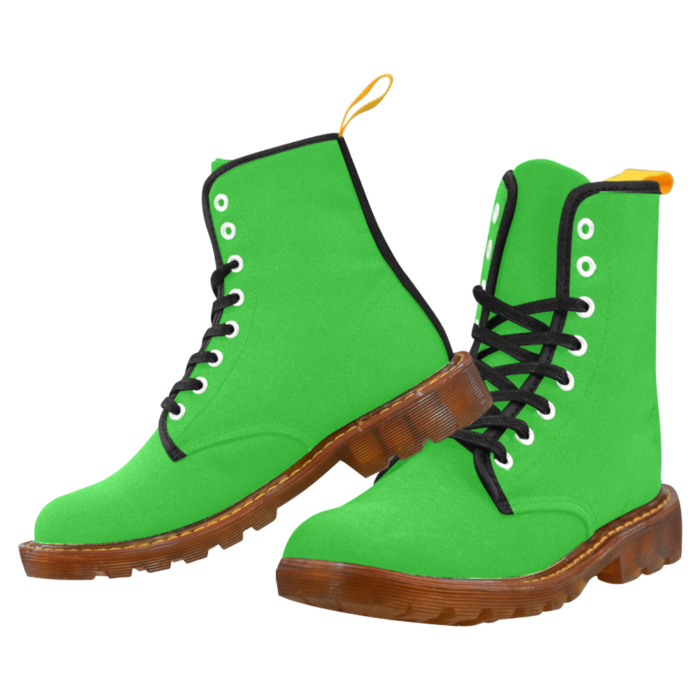 color lime green Martin Boots For Men Model 1203H