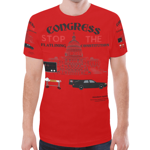 congressional Plea New All Over Print T-shirt for Men (Model T45)