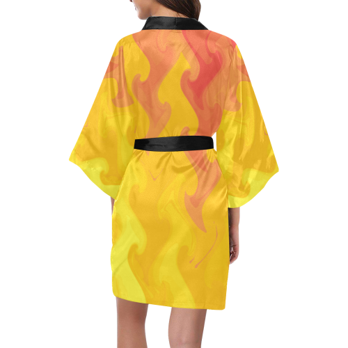 twin_flame Kimono Robe