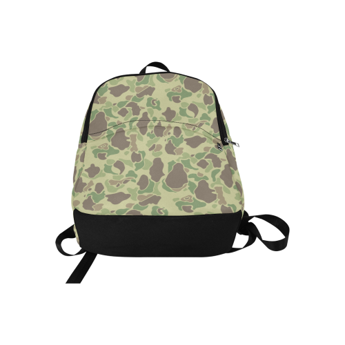US duck hunter summer camouflage Fabric Backpack for Adult (Model 1659)