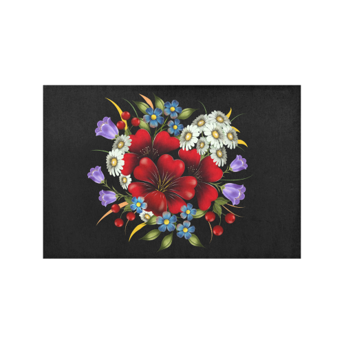 Bouquet Of Flowers Placemat 12''x18''