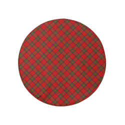 Red Tartan Plaid Pattern 32 Inch Spare Tire Cover