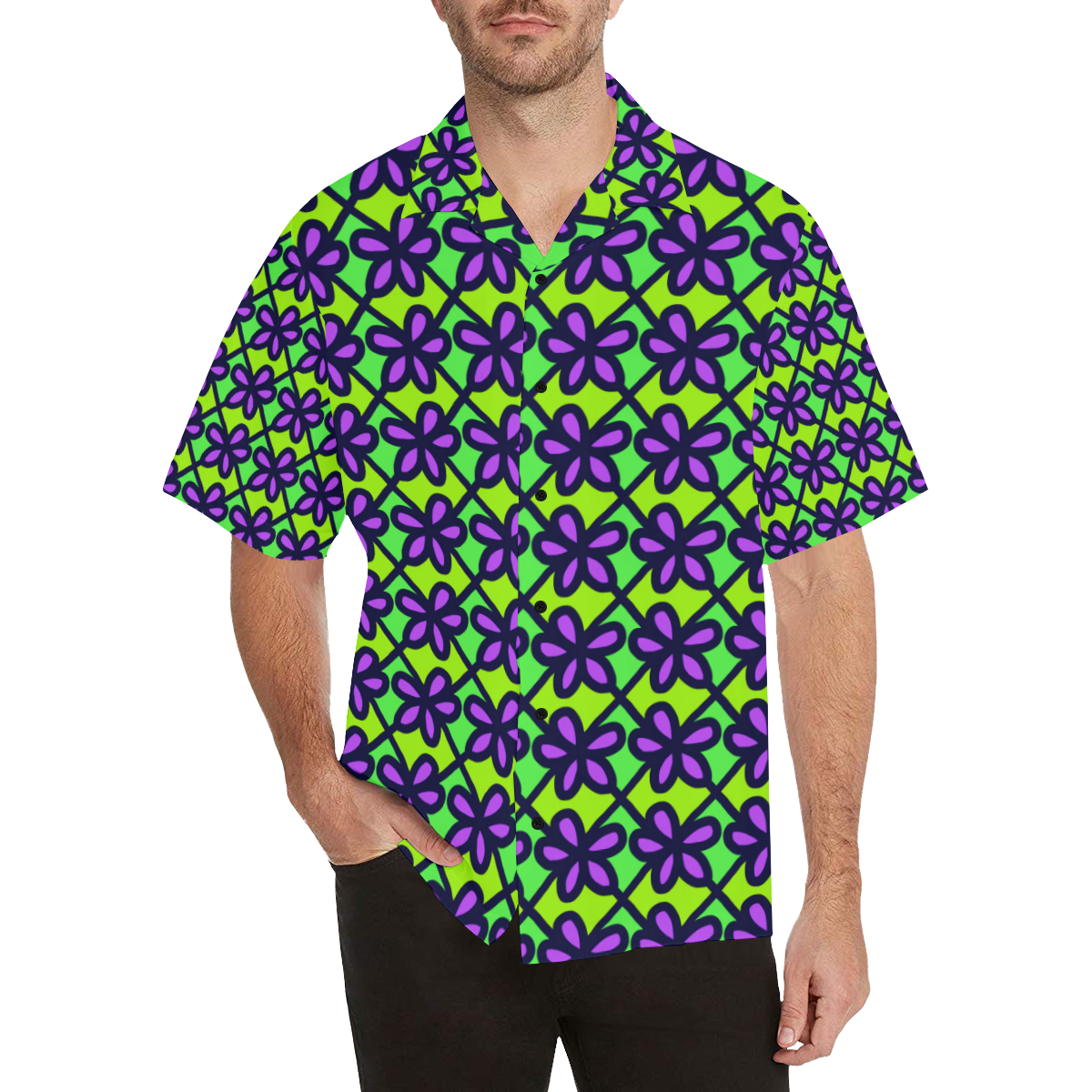 17pa Hawaiian Shirt (Model T58)
