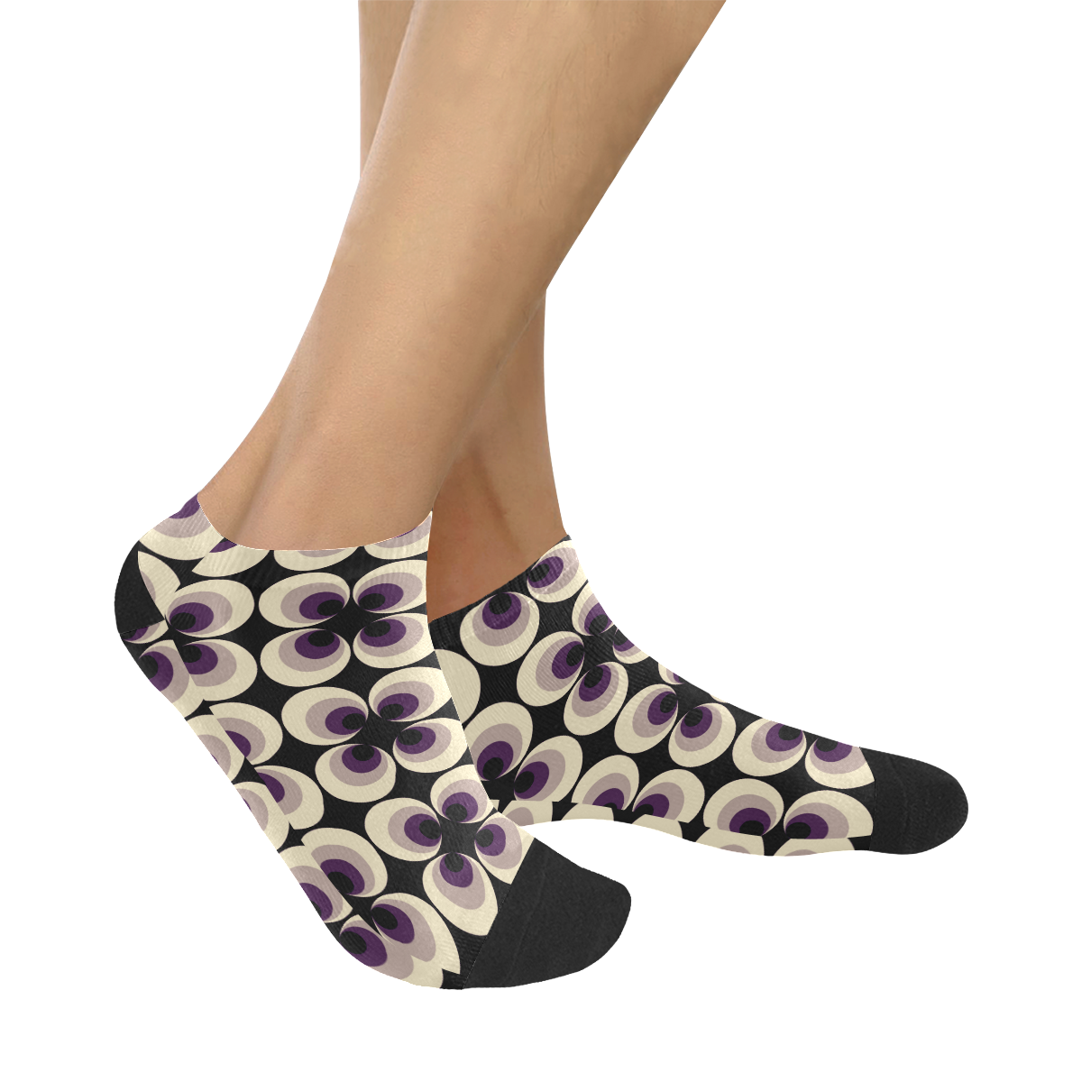 zappwaits-retro 5 Women's Ankle Socks