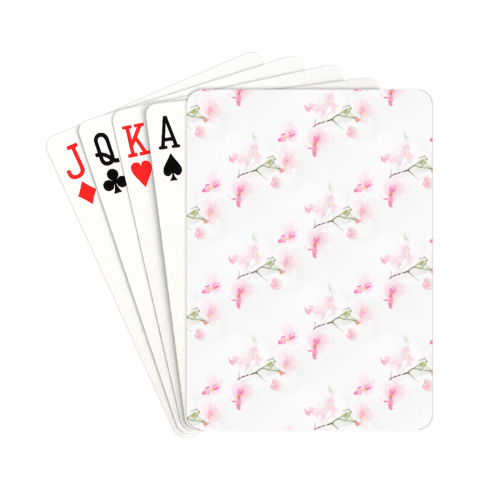 Pattern Orchidées Playing Cards 2.5"x3.5"