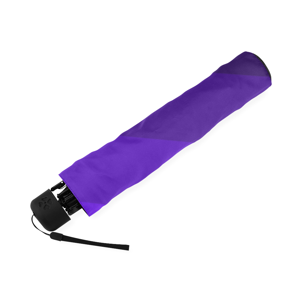 Purple stripes Foldable Umbrella (Model U01)