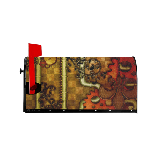 wonderful noble steampunk design Mailbox Cover