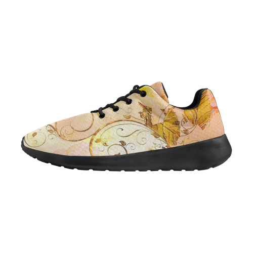Beautiful flowers in soft colors Men's Athletic Shoes (Model 0200)