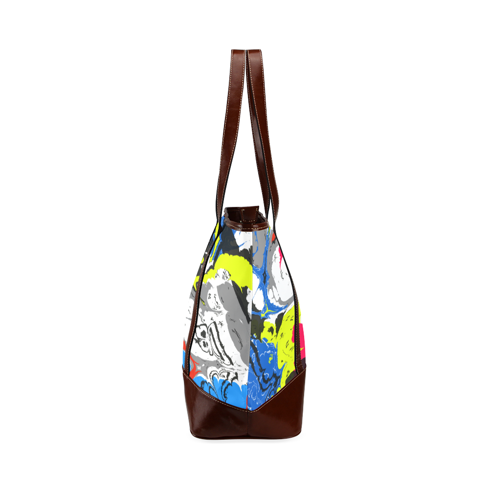 Colorful distorted shapes2 Tote Handbag (Model 1642)
