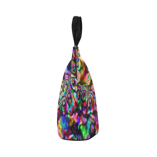 Energetic Rainbow Nylon Lunch Tote Bag (Model 1670)