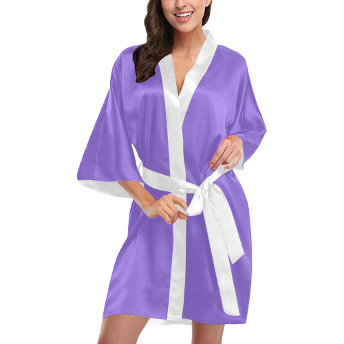 color medium purple Kimono Robe