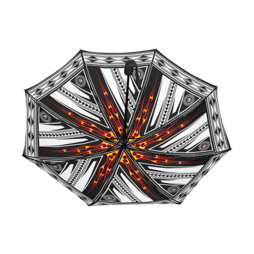Fire Spirit Anti-UV Auto-Foldable Umbrella (Underside Printing) (U06)