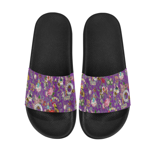 Spring Bank Holiday Women's Slide Sandals (Model 057)