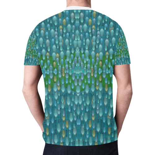 starfall and rain New All Over Print T-shirt for Men (Model T45)