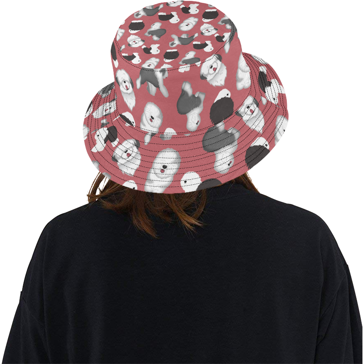 Multi Sheepies All Over Print Bucket Hat