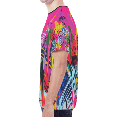 Wondering New All Over Print T-shirt for Men (Model T45)