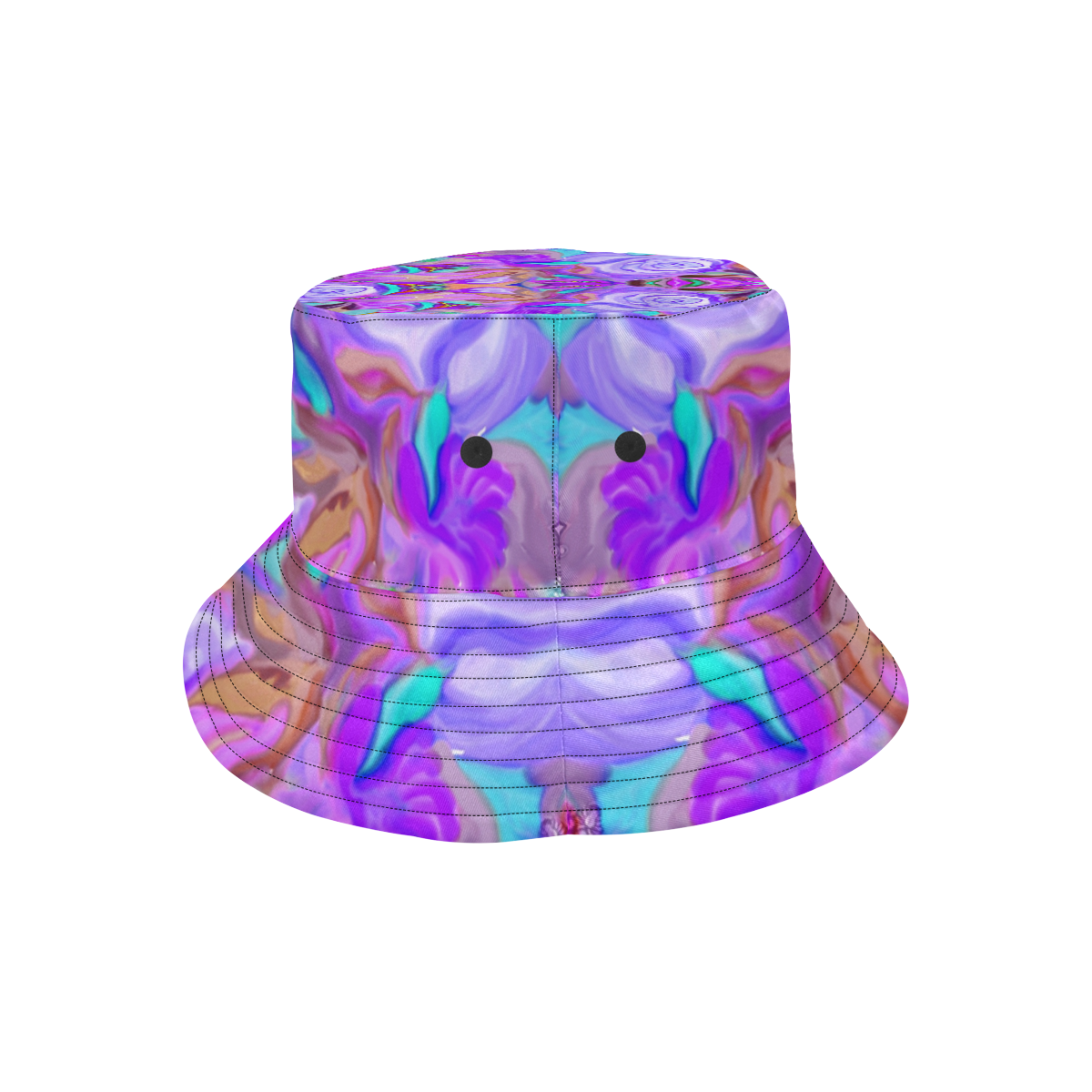 Floral bright colors with frise 6 All Over Print Bucket Hat