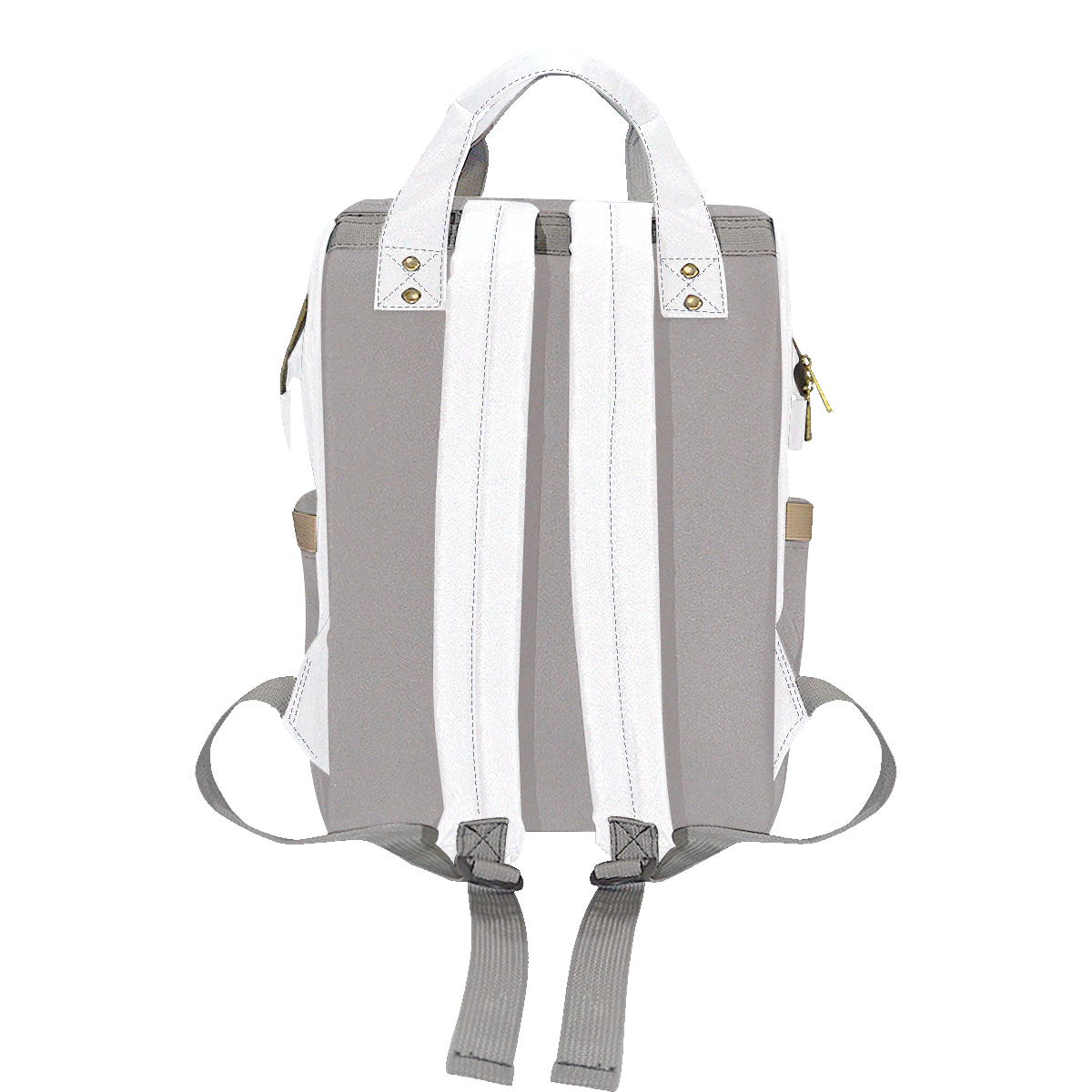 Ash Multi-Function Diaper Backpack/Diaper Bag (Model 1688)