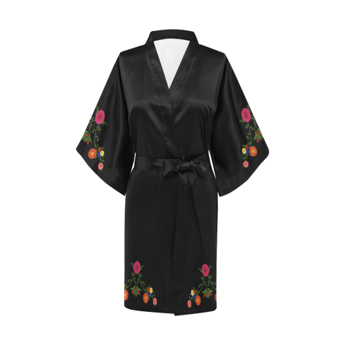 Flowers on the Vine Kimono Robe