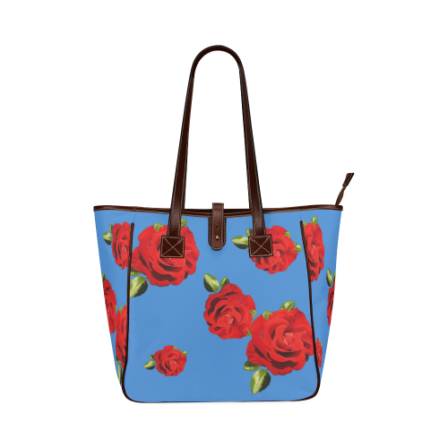 Fairlings Delight's Floral Luxury Collection- Red Rose Handbag 53086ia6 Classic Tote Bag (Model 1644)