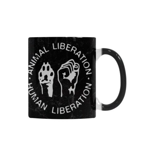 Animal Liberation, Human Liberation Custom Morphing Mug