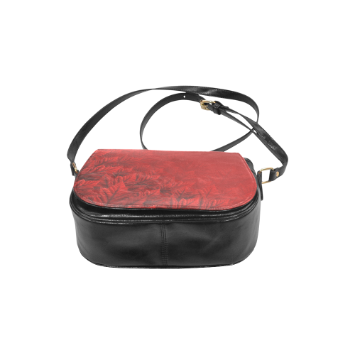 Autumn Maple Leaf Canada Classic Saddle Bag/Small (Model 1648)