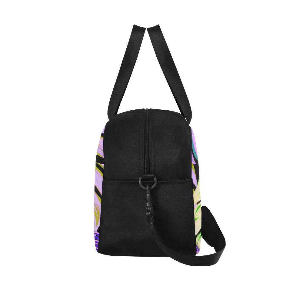 Pretty Leaves C by JamColors Fitness Handbag (Model 1671)