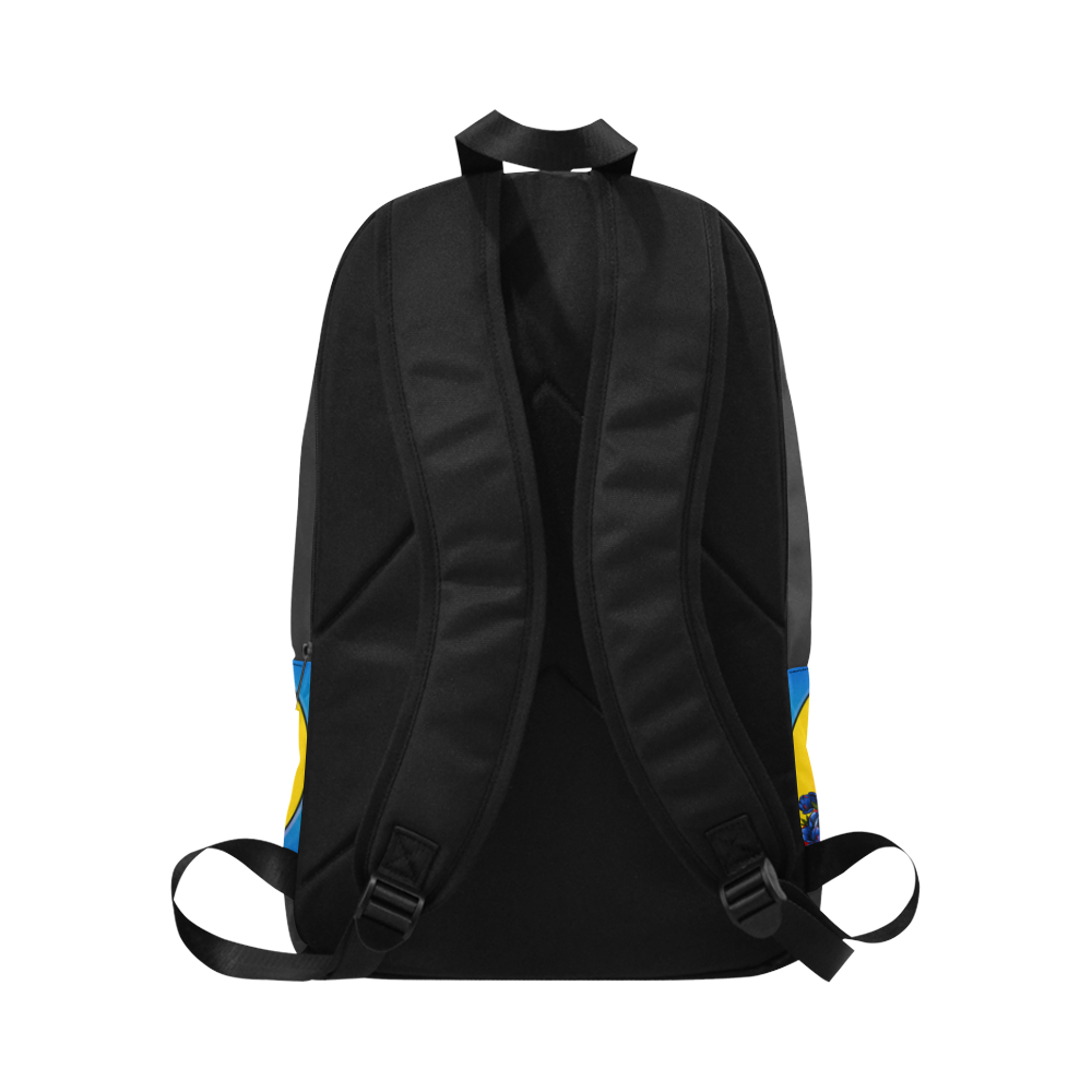 NH Dream Chaser Bookbag Black Fabric Backpack for Adult (Model 1659)