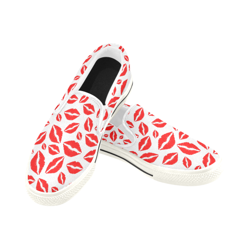 Kiss Women's Slip-on Canvas Shoes (Model 019)