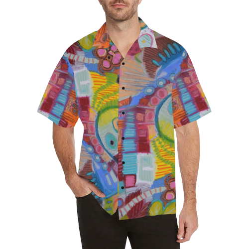Desert Splendour Hawaiian Shirt (Model T58)