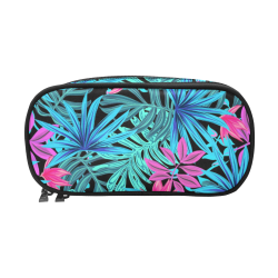 Pretty Leaves 4A by JamColors Pencil Pouch/Large (Model 1680)