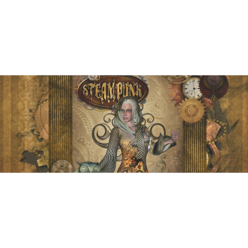 Steampunk lady with owl Gift Wrapping Paper 58"x 23" (1 Roll)