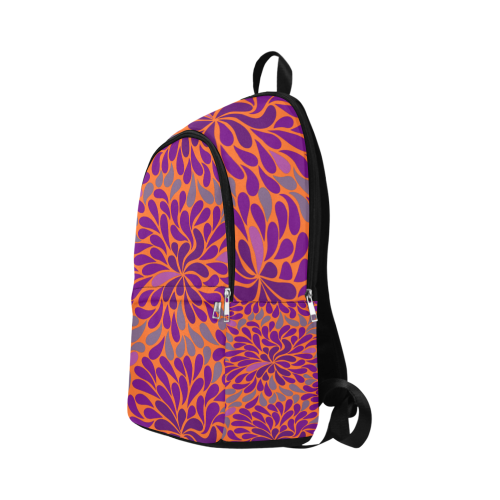 Purple drops 2 Fabric Backpack for Adult (Model 1659)