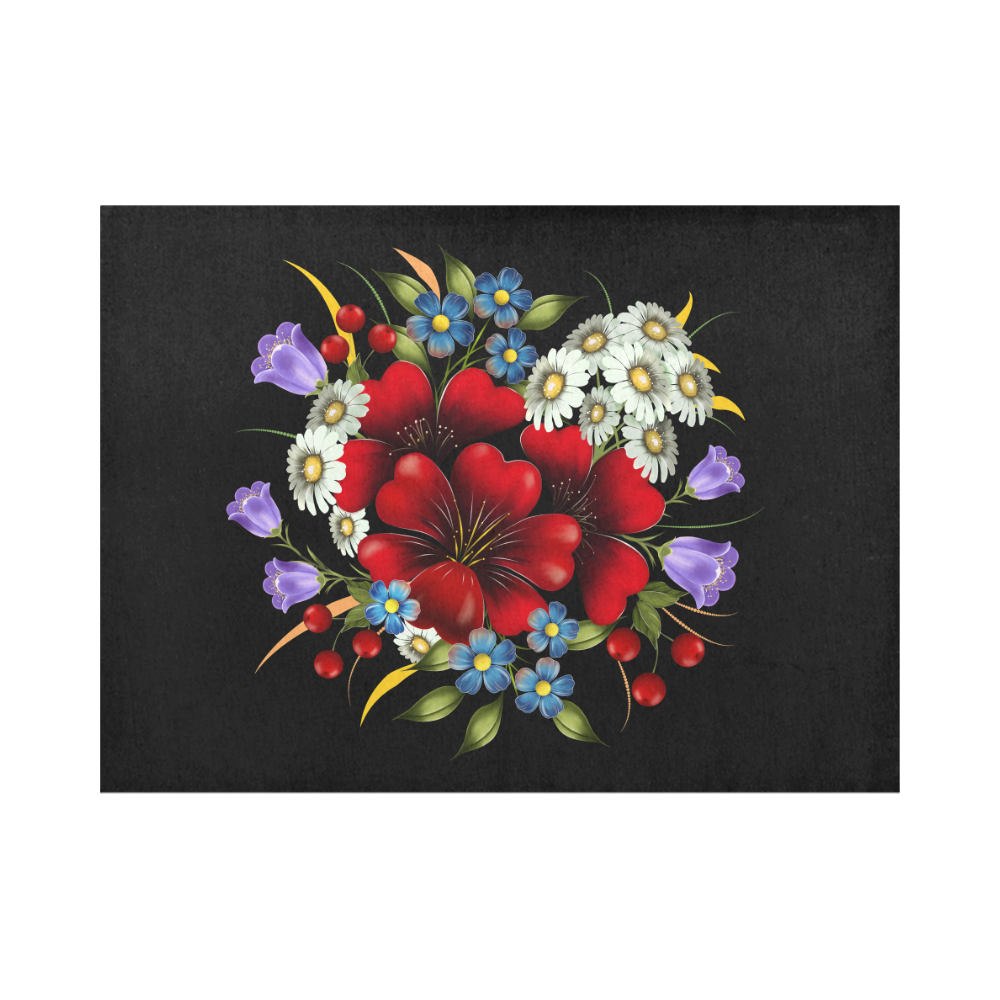Bouquet Of Flowers Placemat 14’’ x 19’’