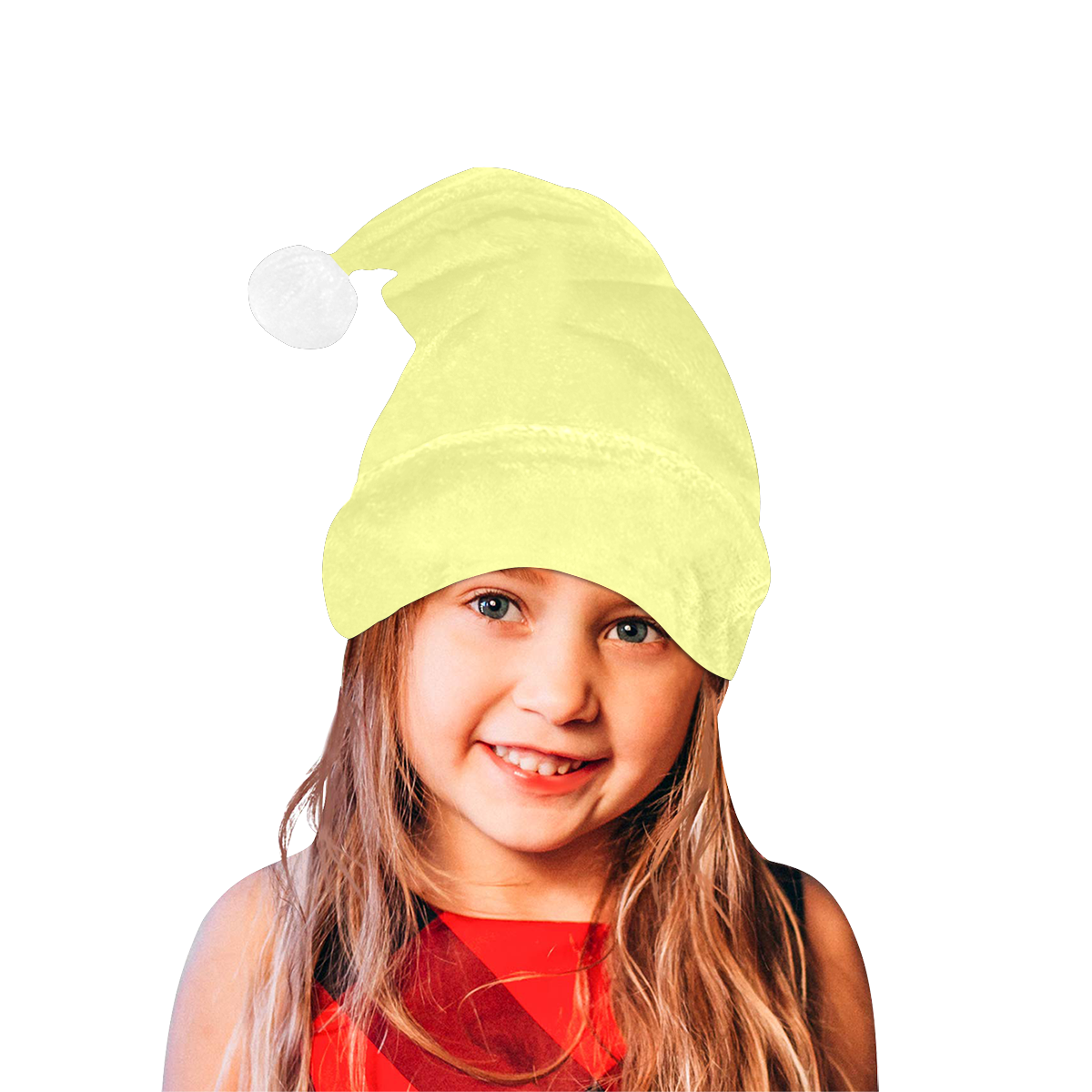 color canary yellow Santa Hat