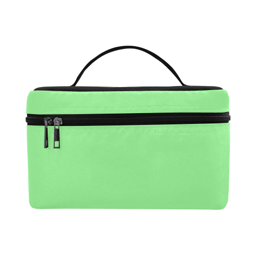 color pale green Cosmetic Bag/Large (Model 1658)