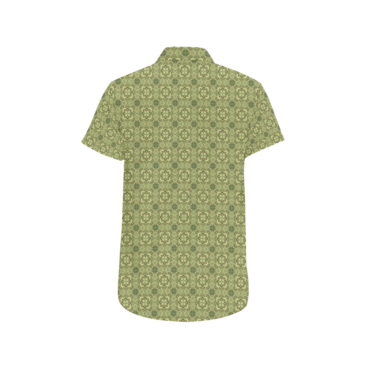 Model #120c Men's All Over Print Short Sleeve Shirt (Model T53)