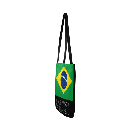 Flag of Brazil Reusable Shopping Bag Model 1660 (Two sides)