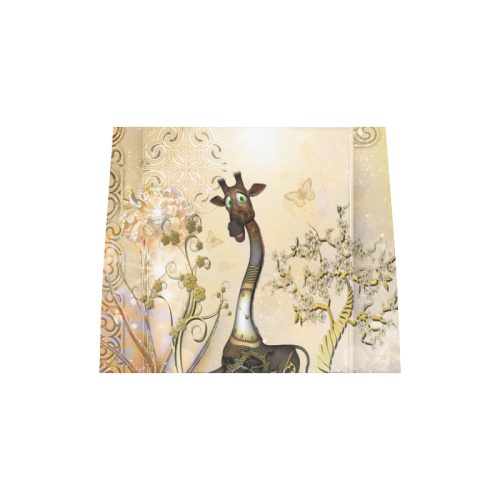 Funny steampunk giraffe Boston Handbag (Model 1621)