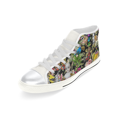 Let me Count the Ways High Top Canvas Women's Shoes/Large Size (Model 017)