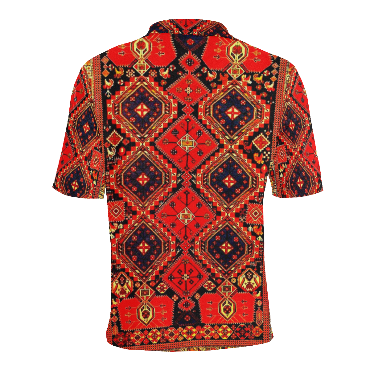 Azerbaijan Pattern 3 Men's All Over Print Polo Shirt (Model T55)