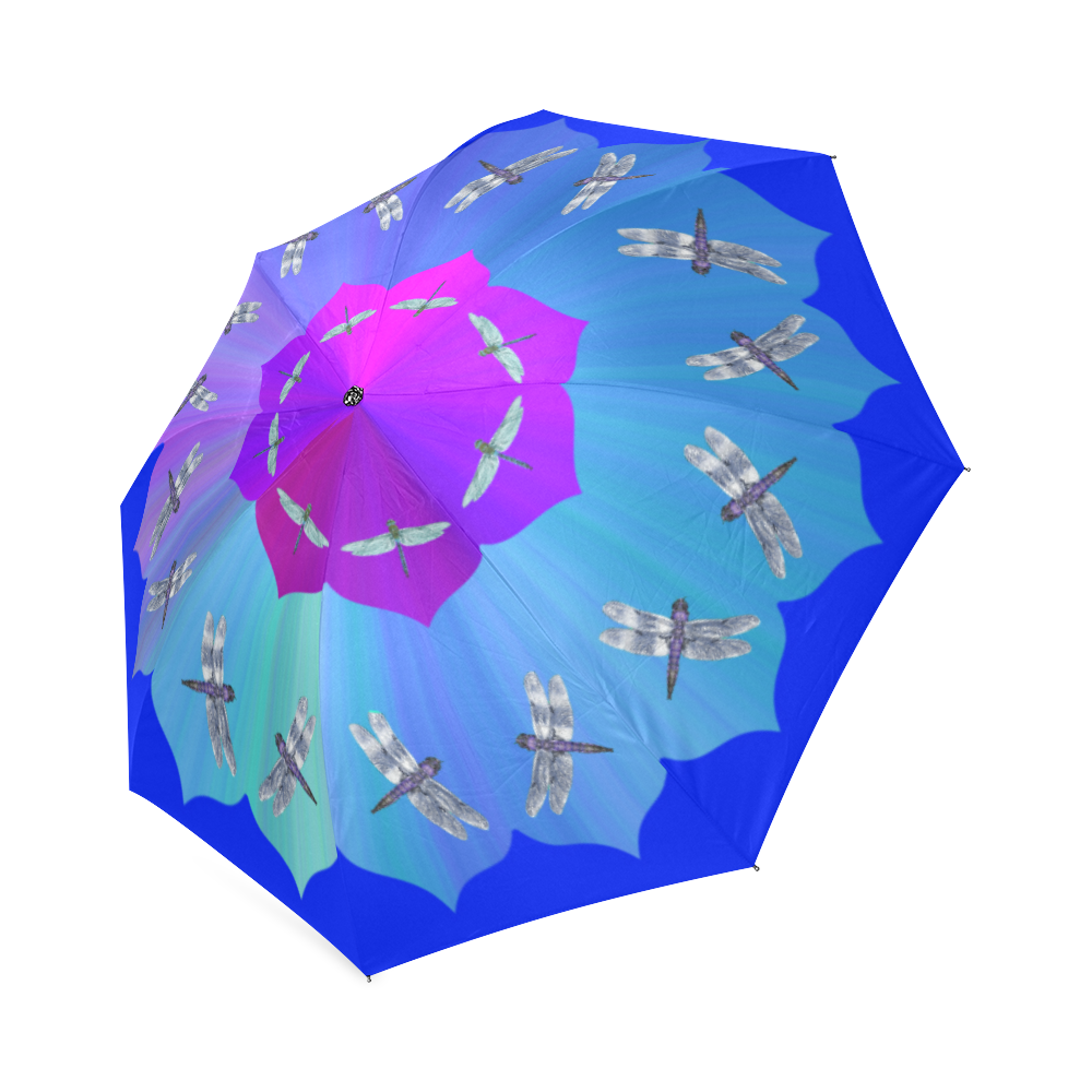 dragonfly_dance Foldable Umbrella (Model U01)