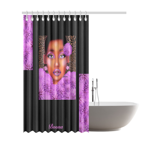 Blushingish Shower Curtain 72"x84"