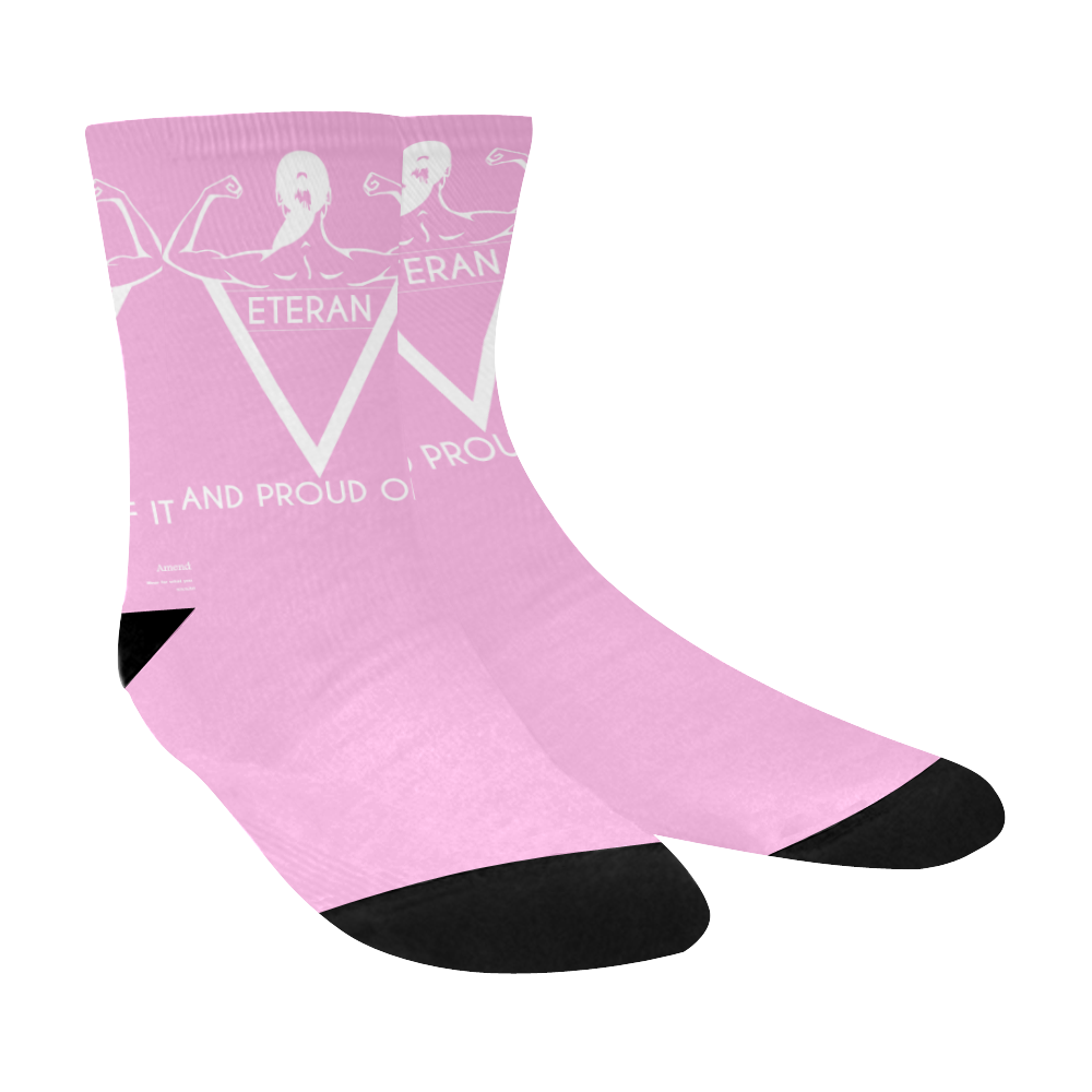 Proud Veteran Female Crew Socks Crew Socks